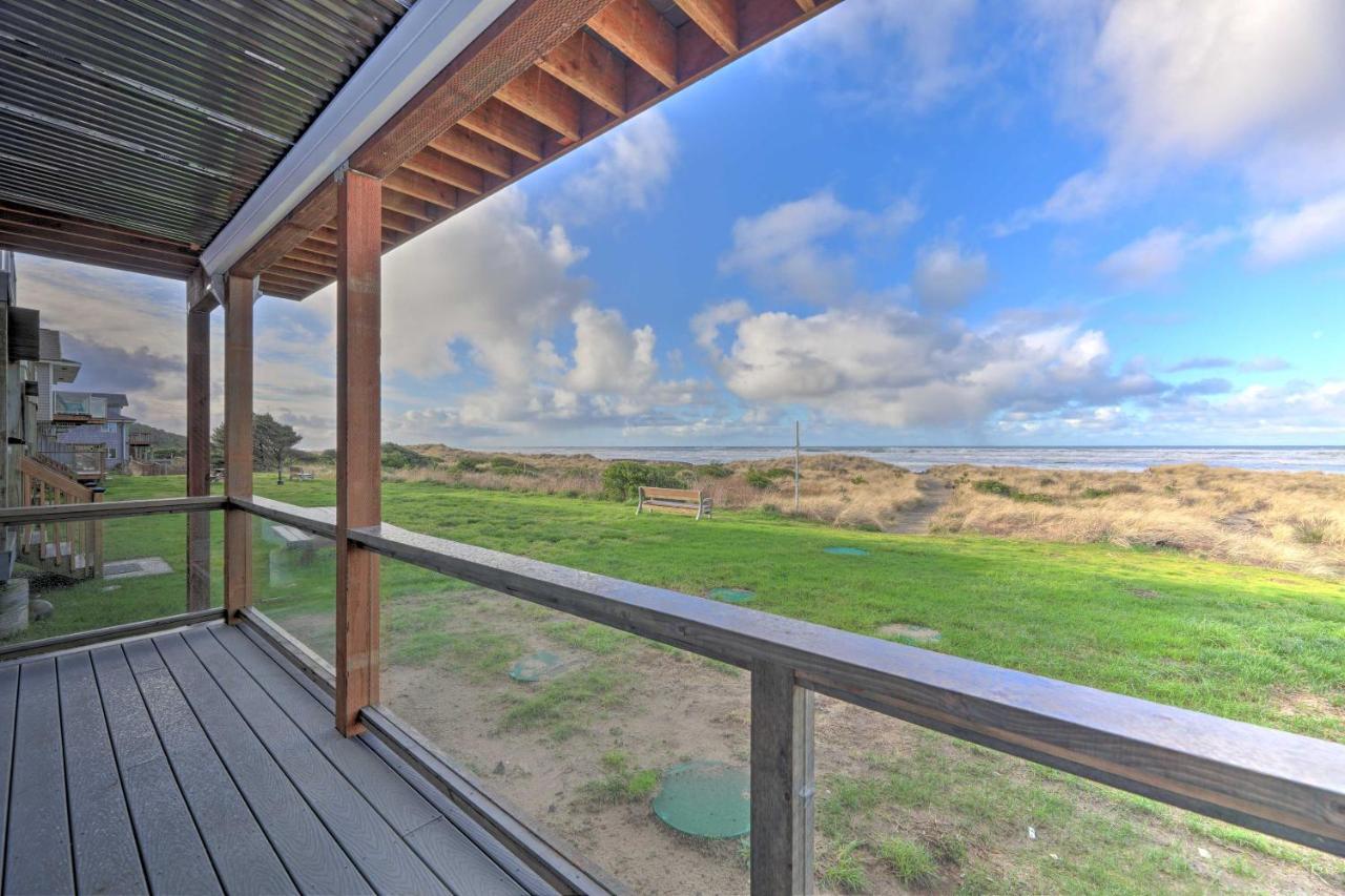 Sanderling Sea Cottages, Unit 6 With Beach Access! Waldport Extérieur photo